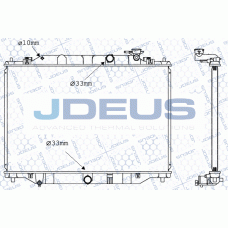 M-0160390 JDEUS Радіатор охолодження двигуна