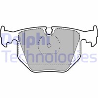 LP1143 DELPHI Комплект гальмівних колодок дисковий гальм