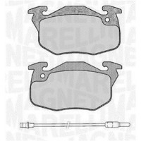 363916060372 MAGNETI MARELLI Комплект гальмівних колодок дисковий гальм