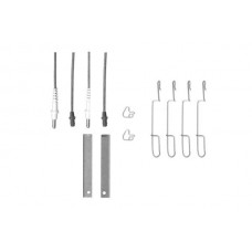 1 987 474 320 BOSCH Комплектуючі колодки дискового гальма