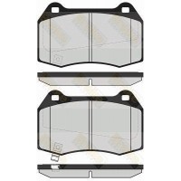 PA1587 Brake ENGINEERING Комплект гальмівних колодок дисковий гальм