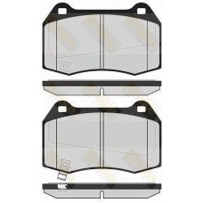 PA1587 Brake ENGINEERING Комплект гальмівних колодок дисковий гальм