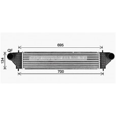 MT4277 AVA QUALITY COOLING Интеркулер