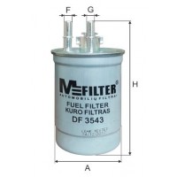 DF 3543 MFILTER Паливний фільтр