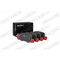 402B0876 RIDEX Комплект гальмівних колодок дисковий гальм