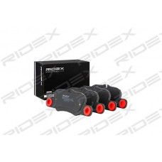 402B0876 RIDEX Комплект гальмівних колодок дисковий гальм