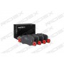 402B0876 RIDEX Комплект гальмівних колодок дисковий гальм