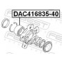 DAC416835-40 FEBEST Підшипник ступиці колеса