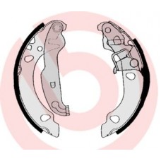 S 24 530 BREMBO Комплект гальмівних колодок