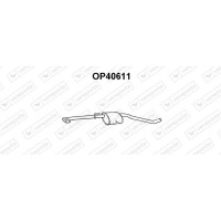 OP40611 VENEPORTE Предглушник вихлопних газів