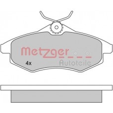 1170163 METZGER Комплект гальмівних колодок дисковий гальм
