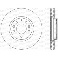 BDR2493.20 OPEN PARTS Гальмівний диск