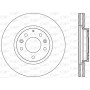 BDR2493.20 OPEN PARTS Гальмівний диск