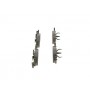 0 986 424 648 BOSCH Комплект гальмівних колодок дисковий гальм