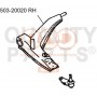 503-20020 IAP QUALITY PARTS Ричаг незалежної підвіски колеса, подвеска колеса