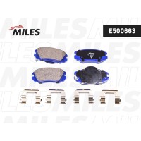 E500663 MILES Комплект гальмівних колодок дисковий гальм