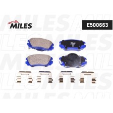 E500663 MILES Комплект гальмівних колодок дисковий гальм