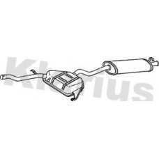 260496 KLARIUS Глушник вихлопних газів кінцевий