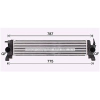 Интеркулер AVA QUALITY COOLING MS4720