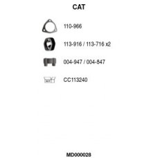 MD000028 FA1 Катализатор