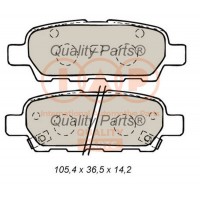 704-13101 IAP QUALITY PARTS Комплект гальмівних колодок дисковий гальм