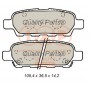 704-13101 IAP QUALITY PARTS Комплект гальмівних колодок дисковий гальм