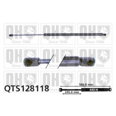 QTS128118 QUINTON HAZELL Газова пружина кришка багажника