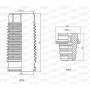 DCK5054.04 OPEN PARTS Пилозахисний комплект амортизатор