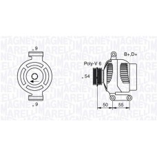 063358061010 MAGNETI MARELLI Генератор