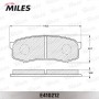 E410212 MILES Комплект гальмівних колодок дисковий гальм