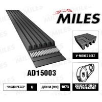 AD15003 MILES Поліклиновий ремінь