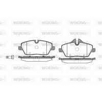 P10313.00 WOKING Комплект гальмівних колодок дисковий гальм