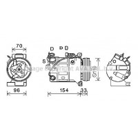 VOK183 AVA QUALITY COOLING Компресор кондиціонера