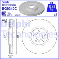 BG9340C DELPHI Гальмівний диск