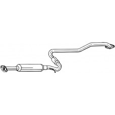 286-133 BOSAL Середній глушник вихлопних газів