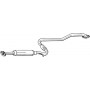 286-133 BOSAL Середній глушник вихлопних газів