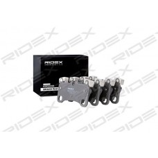 402B0766 RIDEX Комплект гальмівних колодок дисковий гальм