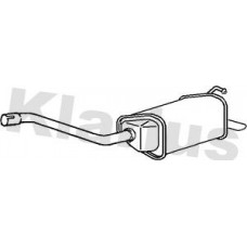230885 KLARIUS Глушник вихлопних газів кінцевий