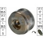 ZN5376 ERA Механізм вільного ходу генератора