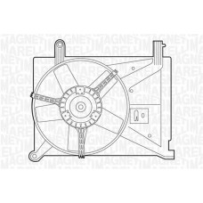 069422296010 MAGNETI MARELLI Вентилятор охолодження двигуна
