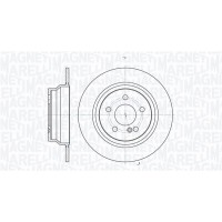 361302040301 MAGNETI MARELLI Гальмівний диск