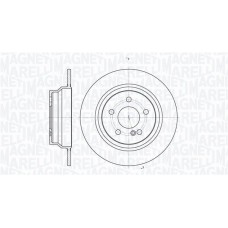 361302040301 MAGNETI MARELLI Гальмівний диск