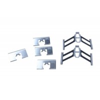 27-1480 MAXGEAR Комплектуючі колодки дискового гальма