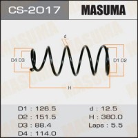 CS-2017 MASUMA Пружина ходової частини