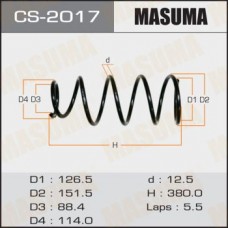 CS-2017 MASUMA Пружина ходової частини