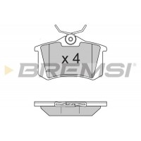 BP2806 BREMSI Комплект гальмівних колодок дисковий гальм