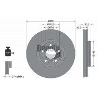 BDS2193HC BENDIX Braking Гальмівний диск