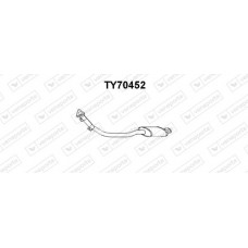 TY70452 VENEPORTE Предглушник вихлопних газів