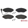 P 85 144 BREMBO Комплект гальмівних колодок дисковий гальм
