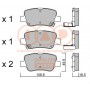 704-17203P IAP QUALITY PARTS Комплект гальмівних колодок дисковий гальм